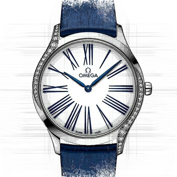 Omega De Ville Tresor Quartz