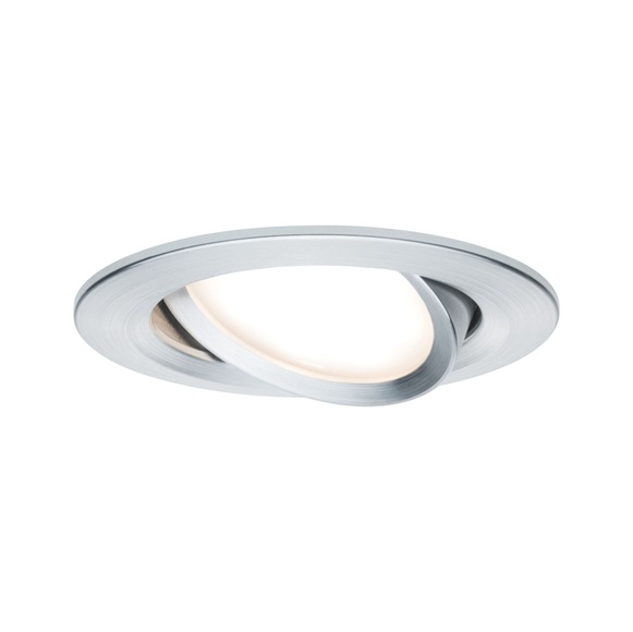 Paulmann Spot Nova Coin rund, schwenkbar, Alu