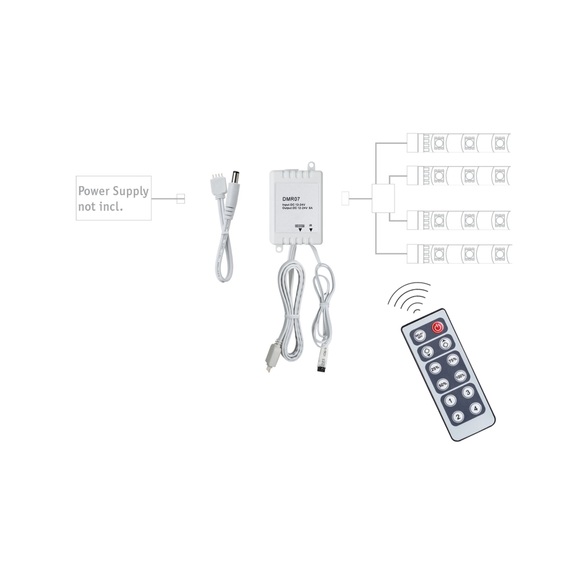 Paulmann YourLED Dimm/Schalt-Controller m.Fernbed.