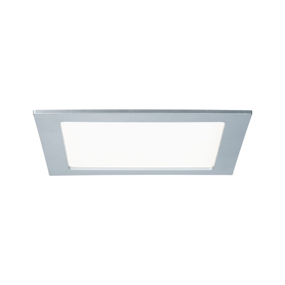 Paulmann LED-Panel, eckig, 18W, 4.000 K, chrom