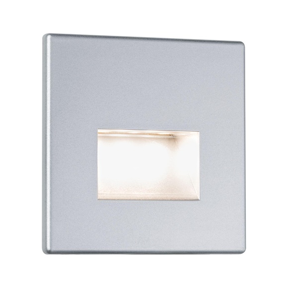 Paulmann LED-Wandeinbauleuchte Edge, chrom matt