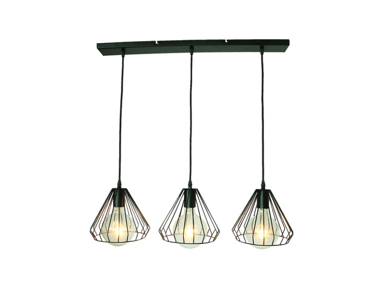 Pendel 90 x 74  TRIO Schwarz 25 w pro