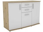 Kommode RONDO 3 Türen 2 Schubladen artisan eiche