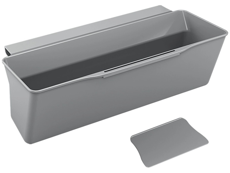 Abfalleimer CLEAN-TEX Plastik Grau
