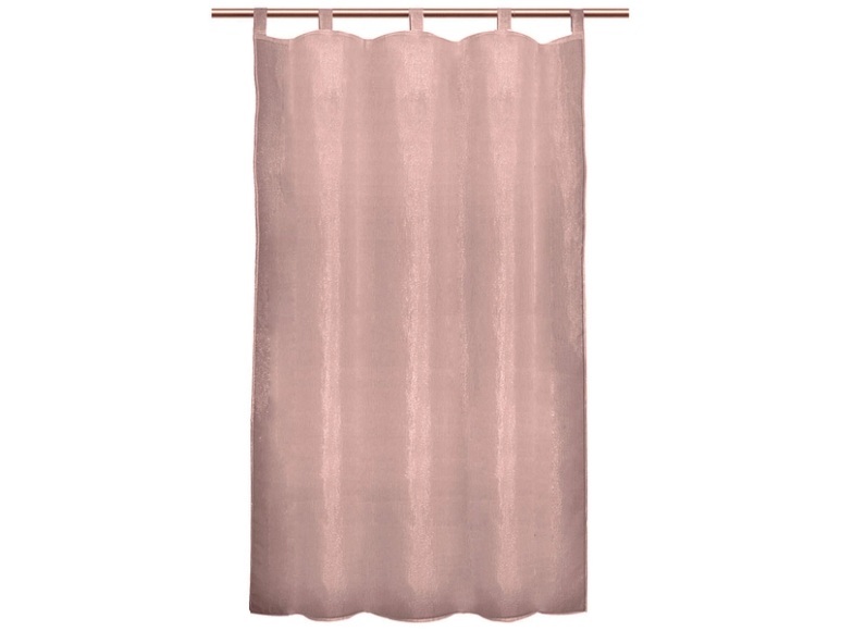 Vorhang BYZANCE 110x240cm Polyester rosa