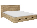 Bett ASPEN 157x210cm artisan eiche