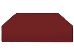 Fixleintuch DH BOXSPRING 180x200cm bordeau