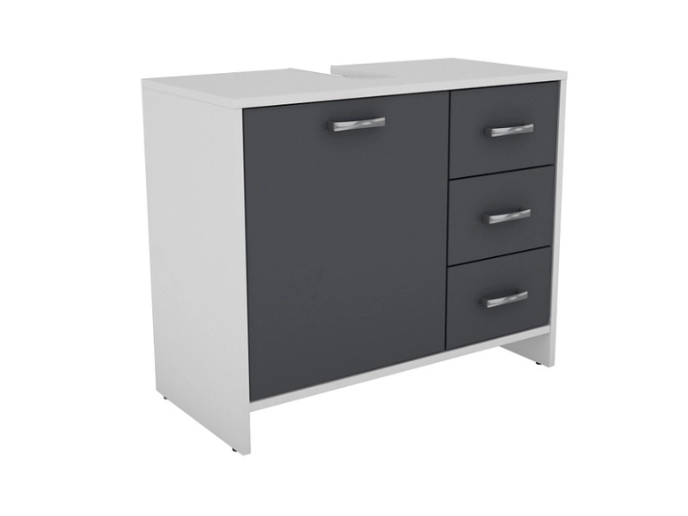 Unterwaschbeckenschrank CACERES Weiss