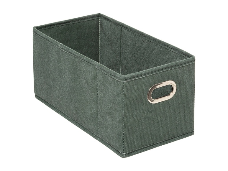 Aufbewahrungsbox JOVAN khaki 31 cm x 15 cm x 15 cm