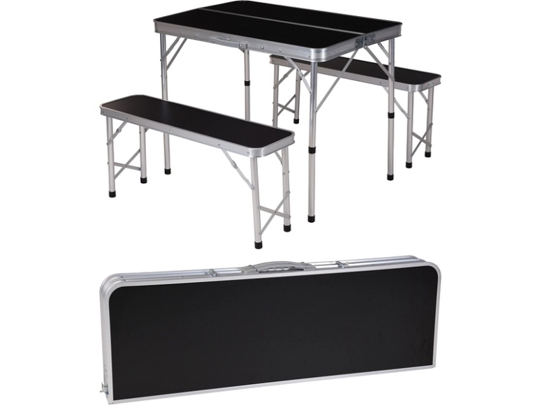 Camping-Set HOLIDAY schwarz