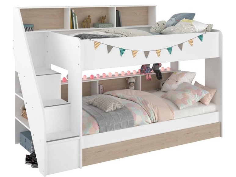 Hochbett SALTO weiss