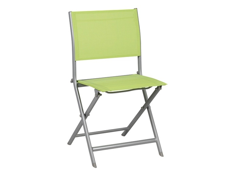 Gartenstuhl COLOR Aluminium blau
