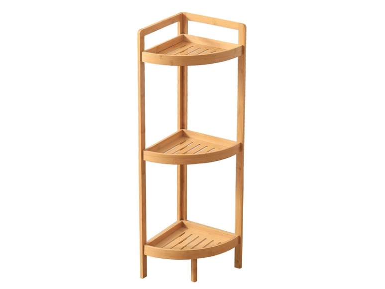 Badezimmer-Regal SOLINE Holz