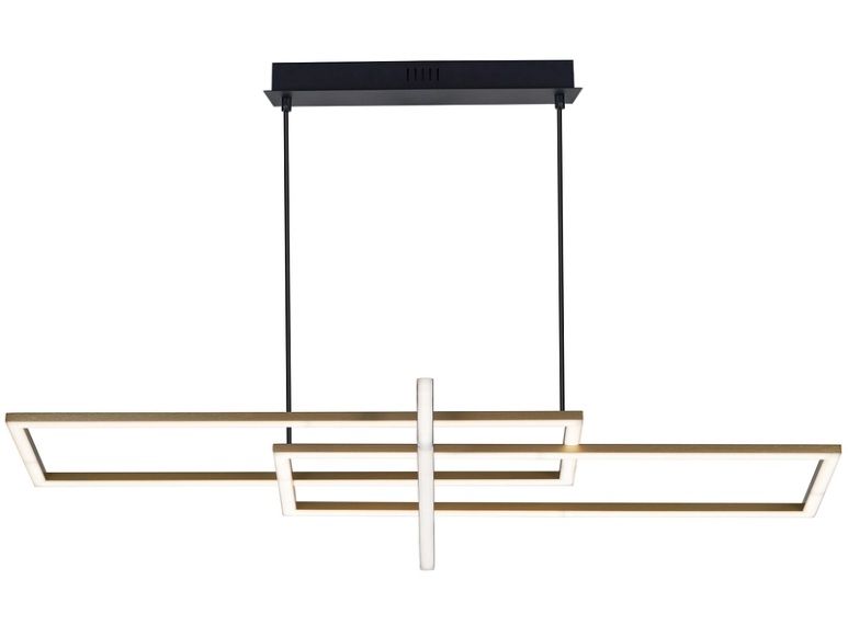 Hängelampe BRENA LED variable Intensität 105x120cm 60W schwarz