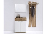 Garderobe NATURE weiss