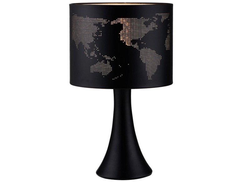 Tischlampe MAP 30 cm schwarz