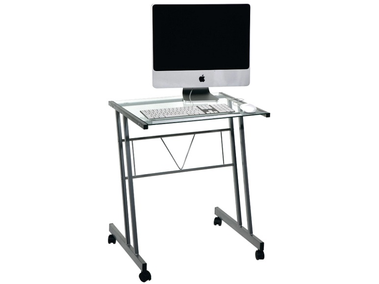 PC-Tisch II CLEAR grau