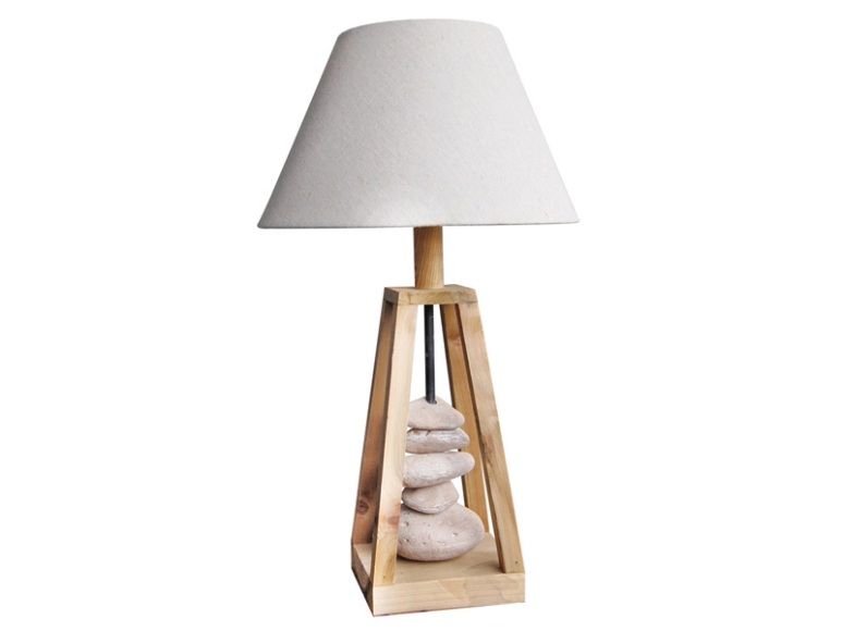 Tischlampe 54 x 31  GEORGIA Braun 40 w pro