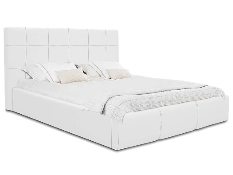 Bett 160 x 200 cm NORA Lederlook