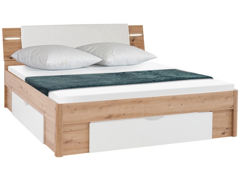Bett 160 x 200 cm FLORA Holz
