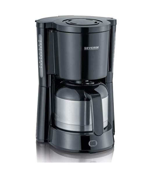 Severin KA 4835 Kaffeemaschine Schwarz Fassungsvermögen Tassen=8