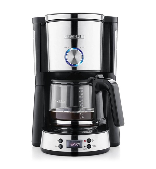Severin - Kaffeemaschine KA4826 - Schwarz und Silber