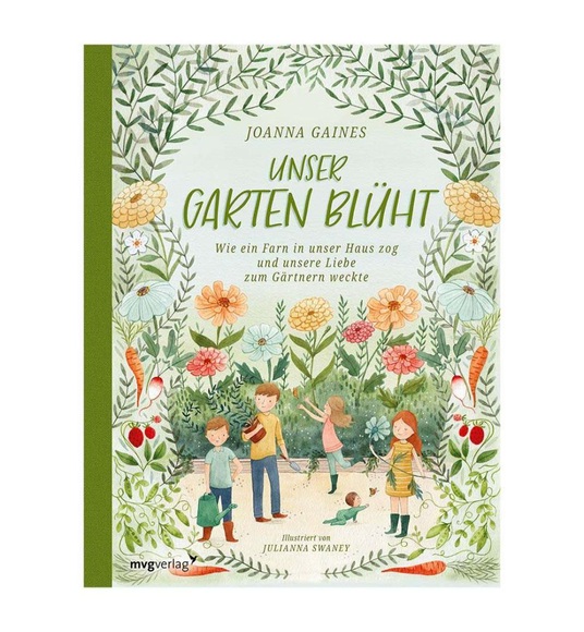 Unser Garten blüht