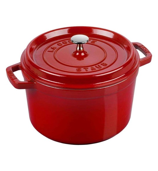 Staub - Schmortopf mit Deckel La Cocotte 24 cm - Rot