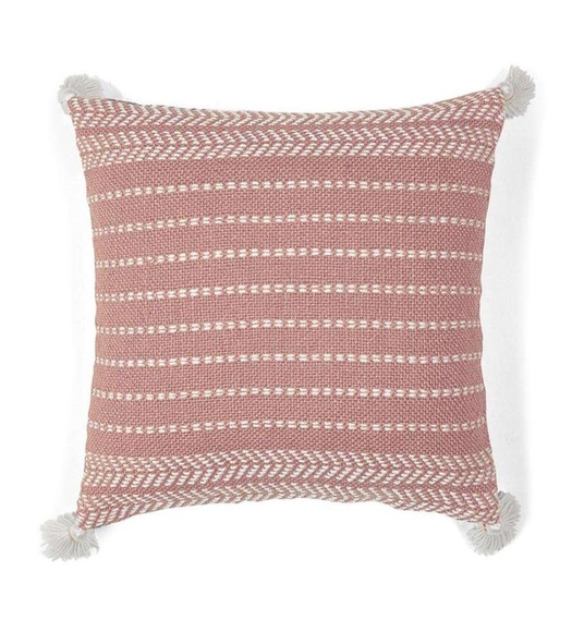 Liv Interior - Kissen Misaki 45 x 45 cm, Rosa