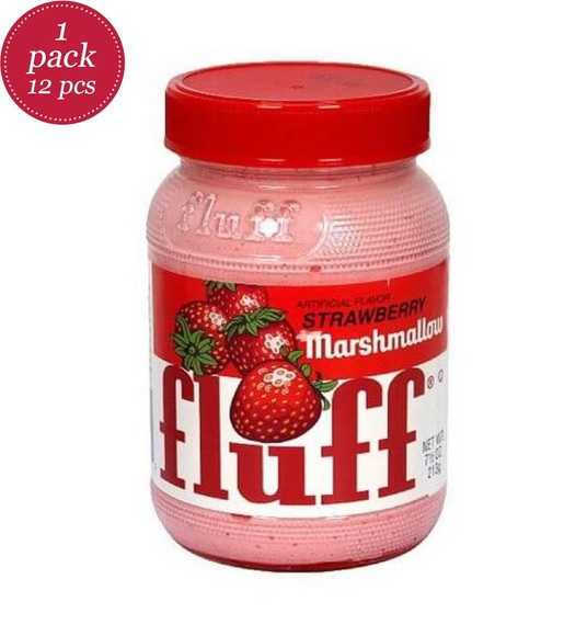 Wine & Gourmet - Marshmallowaufstrich Erdbeere -213g