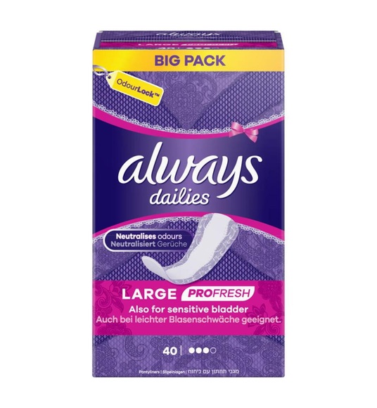 Always Dailies Profresh Large