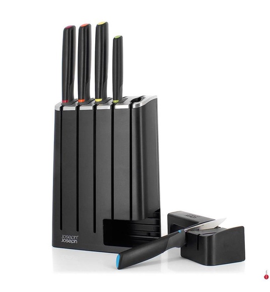 Joseph Joseph - 5-teiliges Messerset Slimblock Elevate