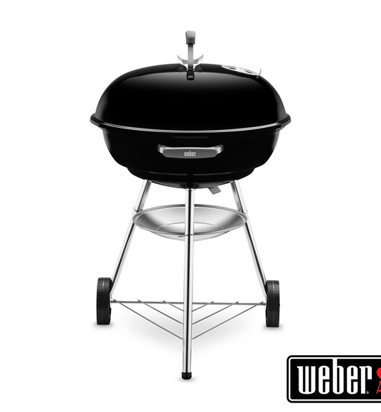 weber - Holzkohlegrill Compact Kettle Ø 57 cm - Schwarz