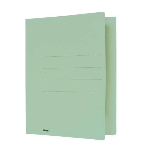 BIELLA Einlagemappe A4 25040030 grün 100 Stück