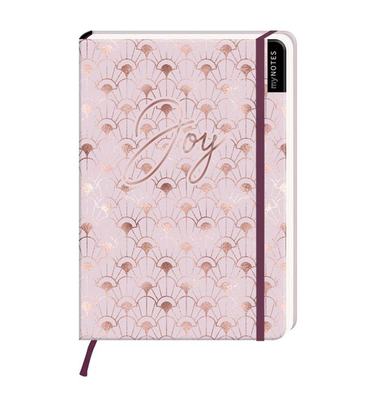 myNOTES Notizbuch A5: Joy - notebook medium, dotted - für Träume, Pläne und Ideen / ideal als Bullet Journal oder Tagebuch
