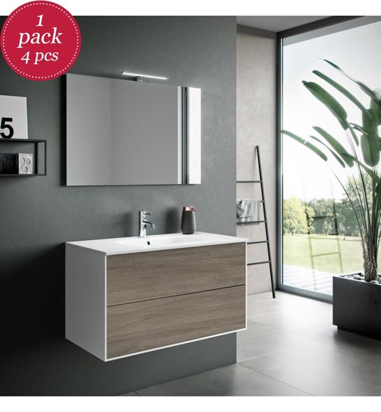 TFT - Badezimmer-Ensemble AGO - 4-teilig
