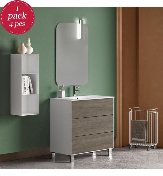 TFT - Badezimmer-Ensemble AGO - 4-teilig