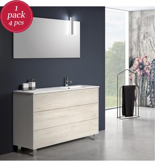 TFT - Badezimmer-Ensemble AGO - 4-teilig