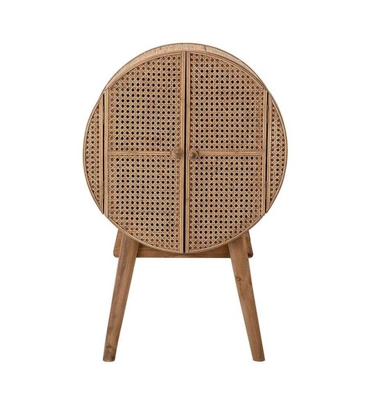 Bloomingville - Schrank Otto, Natur, Rattan - L51,5xH80xB28 cm