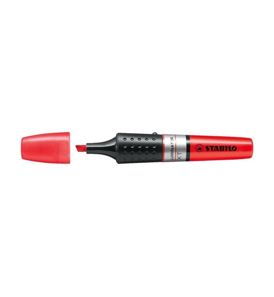STABILO Luminator Marker 1 Stück(e) Rot Meißel