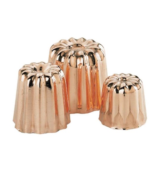 Debuyer - DE BUYER - Kuchenbackform Cannelé Ø 3.5 x 3 cm - Bronze