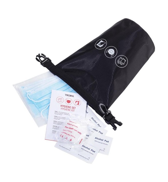 Troika - Hygiene-Set wasserdicht, Rolltop-Verschluss