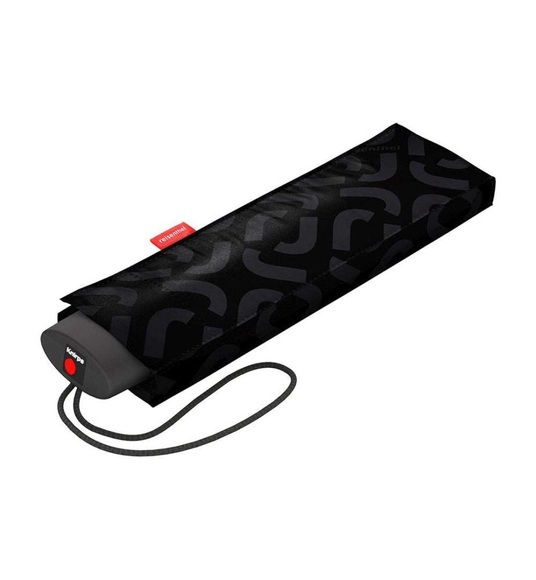 Reisenthel Knirps - Schirm Pocket Mini Signature Black Hot Print