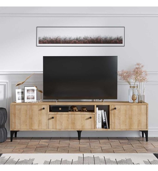 Home - TV-Ständer Emerald - Eiche