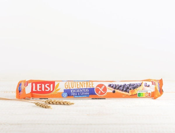Leisi Kuchenteig glutenfrei rund ausgewallt, Ø32cm, 230g