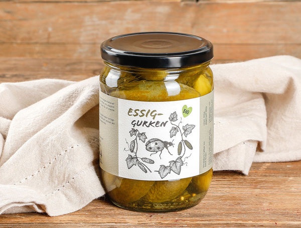 Bio Essig Gurken, 500g