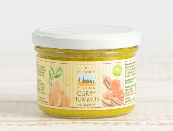 Bio Hummus Curry, 180g