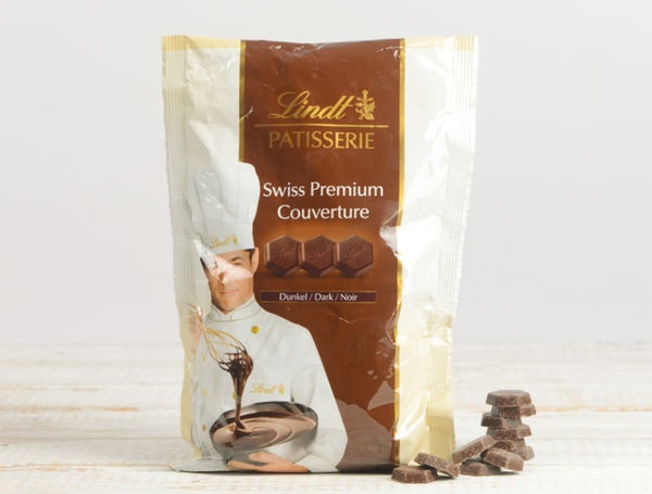 Lindt Patisserie Swiss Premium Couverture Dunkel, 500g