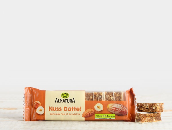 Bio Nuss Dattel Fruchtschnitte, 75g