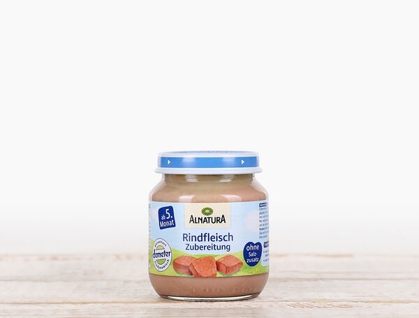 Bio Rindfleisch-Zubereitung Demeter, 125g